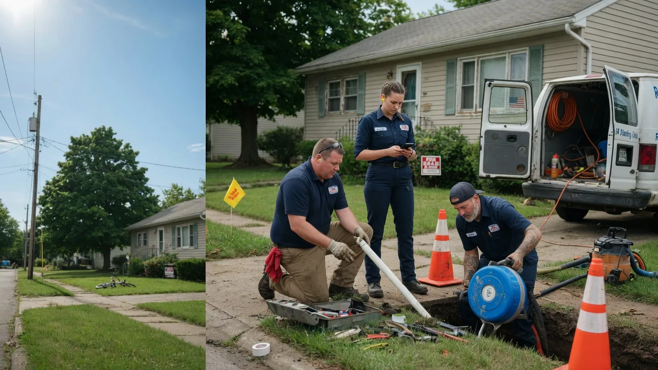 Sewer Line Repair in Glen Carbon, IL near me